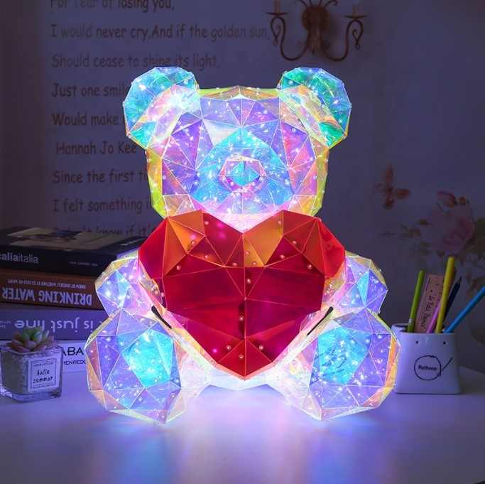 3D Holographic Teddy Bear